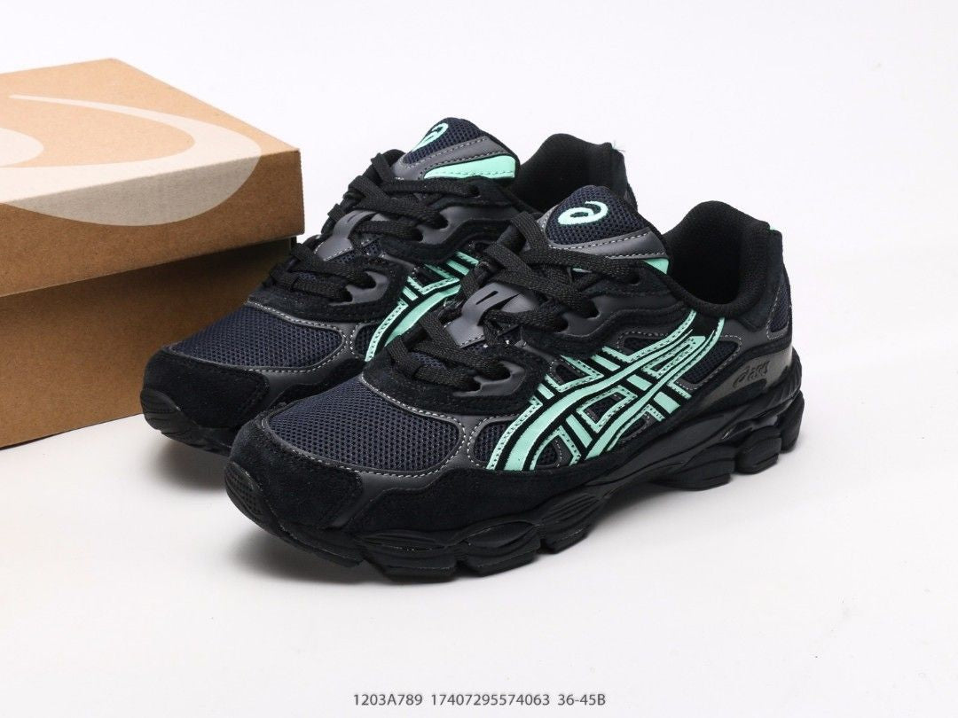 ASICS GEL-NYC Black Green shoes