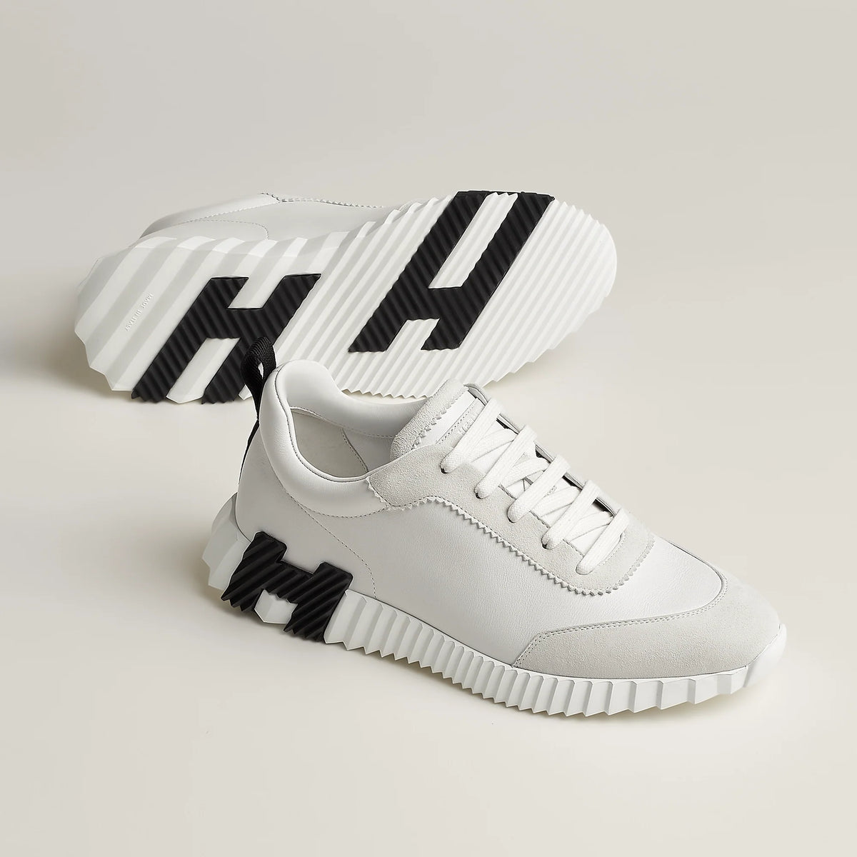 Bouncing Homme White & Black